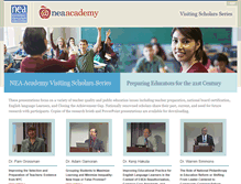 Tablet Screenshot of neaacademy.framewelder.com