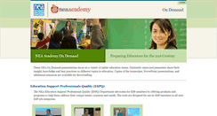 Desktop Screenshot of neaacademyondemand.framewelder.com